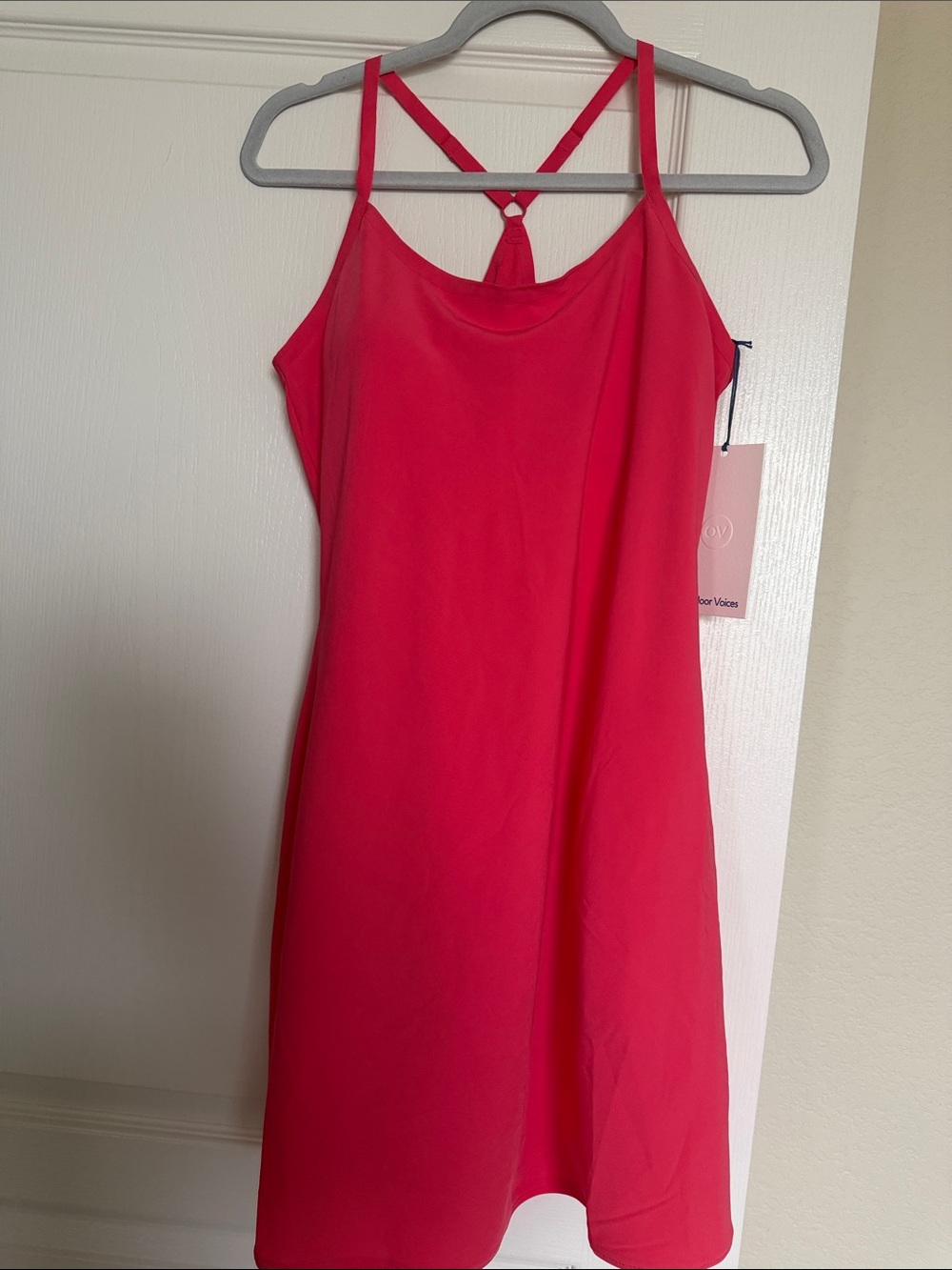 Outdoor Voices NWT Sleeveless Pink Teniss Golf Pickleball dress